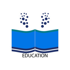 Book Logo Template vector Illustration design