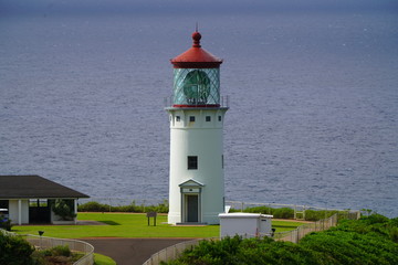 Kīlauea Lighthouse is located on Kīlauea Point on the island of Kauaʻi, Hawaiʻi in the Kīlauea Point National Wildlife Refuge