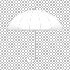 Product design template of umbrella with no graphic