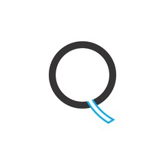 Letter Q logo design vector
