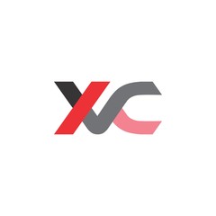 Obraz premium Letter XC logo design vector