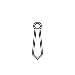 vector cravat icon tie illustration. fashion wear