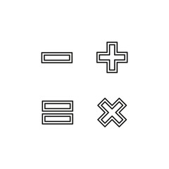 Obraz premium vector Calculator illustration isolated