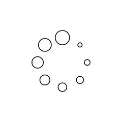 vector loading progress - computer graphic