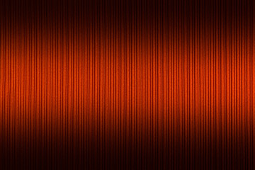 Decorative background red orange color, striped texture upper and lower gradient. Wallpaper. Art. Design.