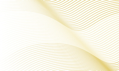 Vector illustration of the pattern of the golden lines abstract background. EPS10.