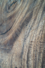 Naklejka premium Dark wood texture background surface with old natural pattern