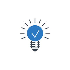 Bulb related vector glyph icon. Isolated on white background. Vector illustration.