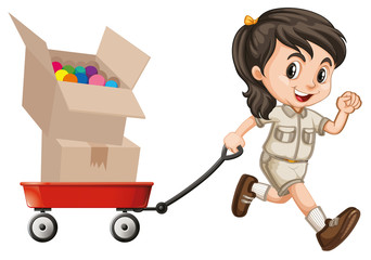 Cute happy smiling child isolated on white background