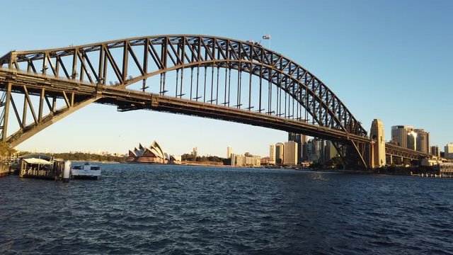 The Sydney Harbour Bridge and the Opera House