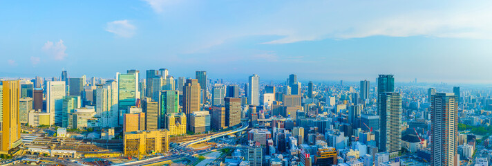 大阪・都市風景・パノラマ