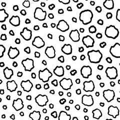 Watercolor abstract pattern with snowbals. Hand painting Watercolor. Seamless pattern for fabric, paper and other printing and web projects.