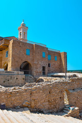 view of ancient stoned Christian church at daytime  