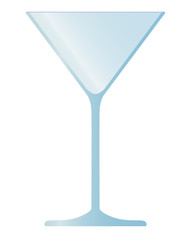 Empty Cocktail Glass