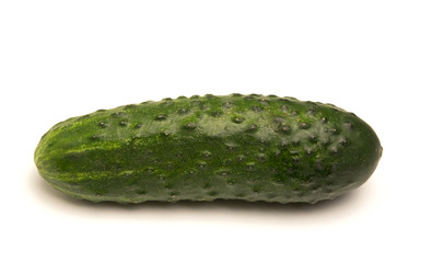  ripe eggplant lies on a white background