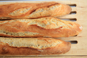 Frisches französisches Baguette