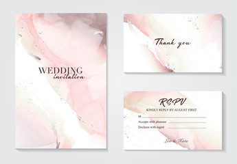 Marble wedding cover background vector set. Marble tender with texture. Modern design background for wedding, invitation, web, banner, card, pattern, wallpaper vector illustration. Rose grey colors