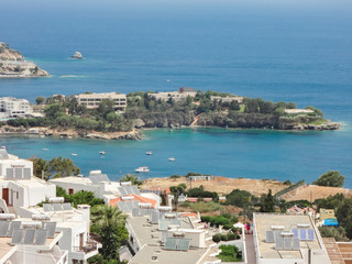 view of santorini greece