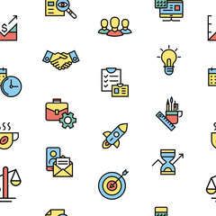 Team work, start up, business vector background