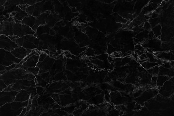 Obraz na płótnie Canvas black marble texture abstract background pattern