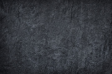 Dark grey black slate background or texture