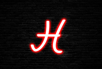 number on black background