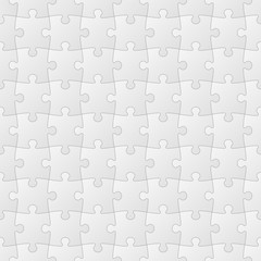 Puzzle seamless pattern. Texture mosaic background.