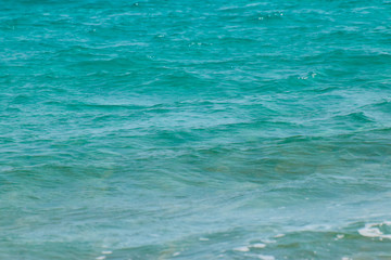 Obraz premium Beautiful mediterranean waves sea, Cyprus