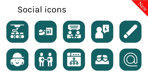 social icon set