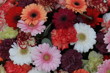 Colorful gerber bouquet