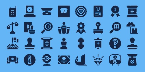 seal icon set