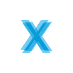 Initial Letters X Logo Design Vector