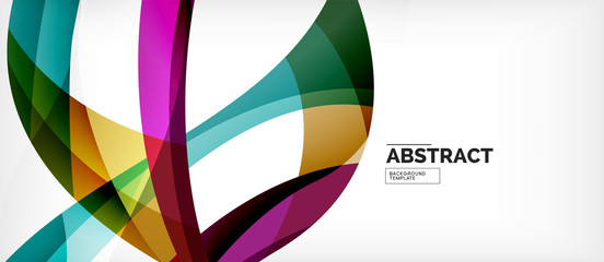 Linear wave web template. Vector illustration bright design. Decorative print. Decorative backdrop vector. Vector business illustration