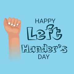 Happy Left Hander's Day.