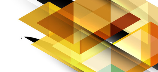 Obraz premium Abstract triangle pattern, colorful backdrop. Presentation template. Modern textured shape. Trendy modern style