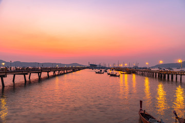 Chalong bay very important for travel business it is a center for all boat and yacht marina there have two piers  for transport service tourists.Chalong marina is a center for intense boating activity