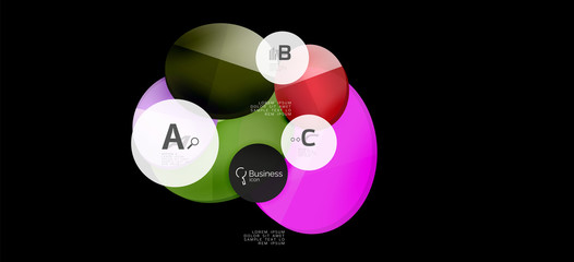 Modern advertising concept for wallpaper design. Vector info graphic design. Vector design concept. Business presentation. Abstract geometric frame.