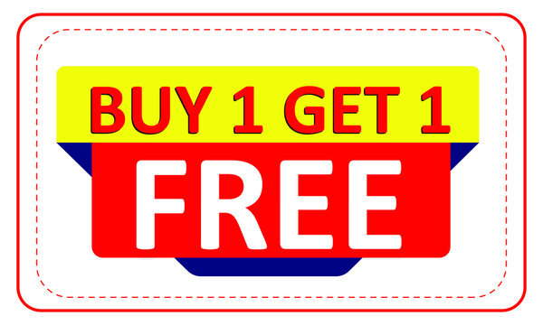 Buy 1 Get 1 Free" Images – Browse 207 Stock Photos, Vectors, and Video |  Adobe Stock
