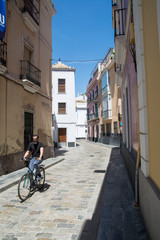 Fototapeta na wymiar スペインの街角