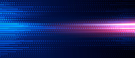 Abstract tech background. Futuristic technology interface