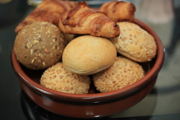 Assortment of fresh bread
