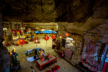 Obraz premium Malaysia, Perak, Ipoh, Temple caves.