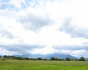 highest irish mountains with carrauntoohill on kerry peninsula
