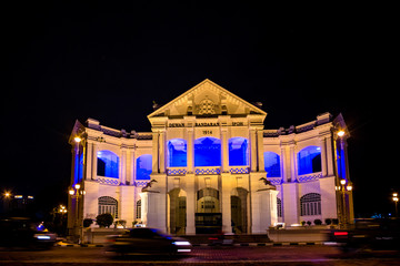 Obraz premium Malaysia, Ipoh, Night View.