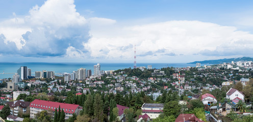 Panorama of Sochi