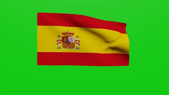 Bandera Espa&ntilde;a. V&iacute;deo	