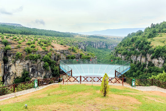 Crystal Terrace on incekaya (Tokatli) Canyon in Safranbolu, Turkey.