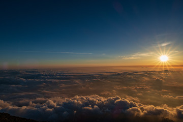 Mt.Fuji sea of ​​clouds in the early morning
