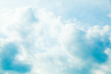 blue sky with cloud