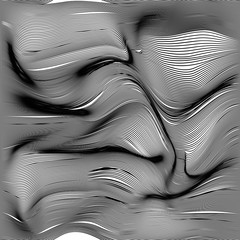 Pattern wavy zebra lines - 283036501